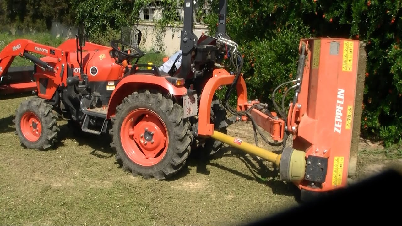 KUBOTA EK1-261 Y TRITURADORA ZEPPELIN Capitulo 2