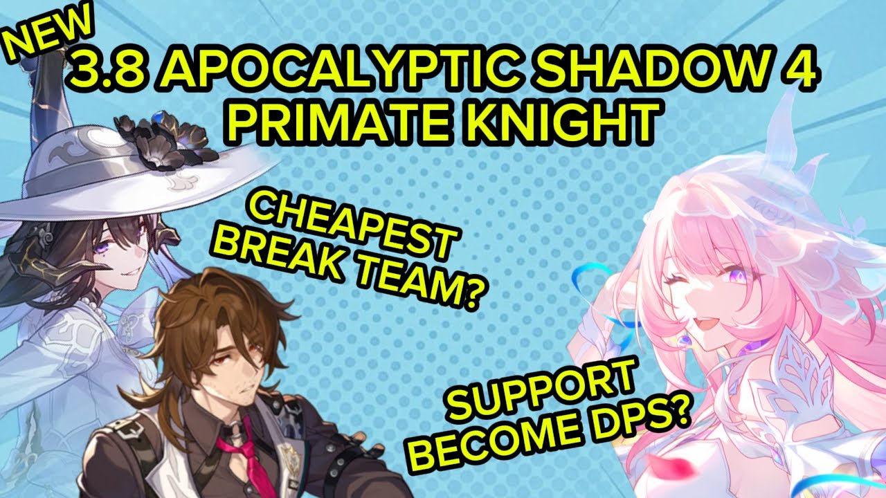 [3.8] NEW Apocalyptic Shadow 4 | Gallagher x Dahlia No Sustain And Cyrene E0S0 | Honkai: Star Rail