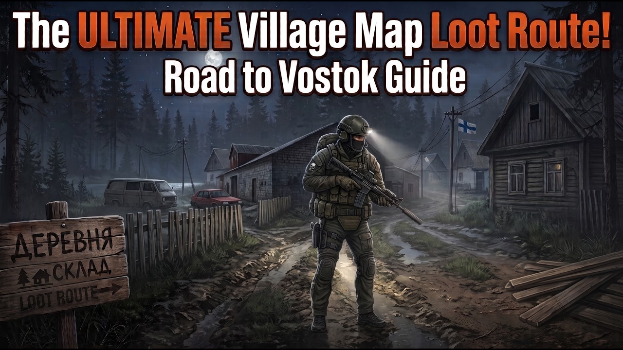 The ULTIMATE Village Map Loot Route | Road to Vostok Guide