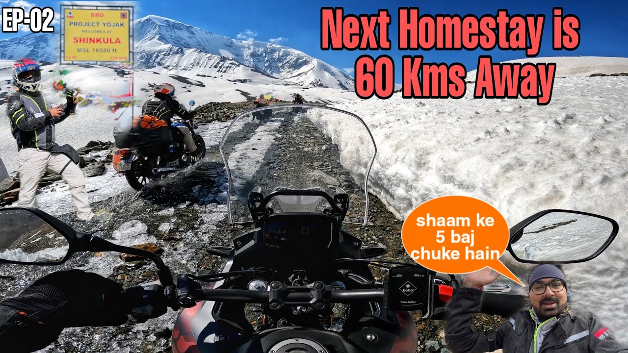 Zanskar Shinkula Pass Gone Extremely Wrong | Worst Road of Ladakh 2022 | Got Stuck Badly at 16500 ft