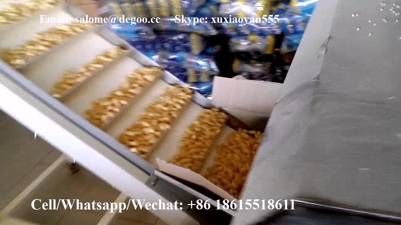 wheat puffy making machine,rice puffing machine,corn puffy extruder