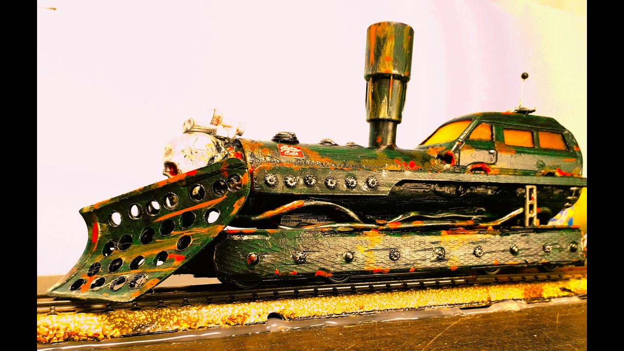 Heavy metal hero  a diecast custom locomotive