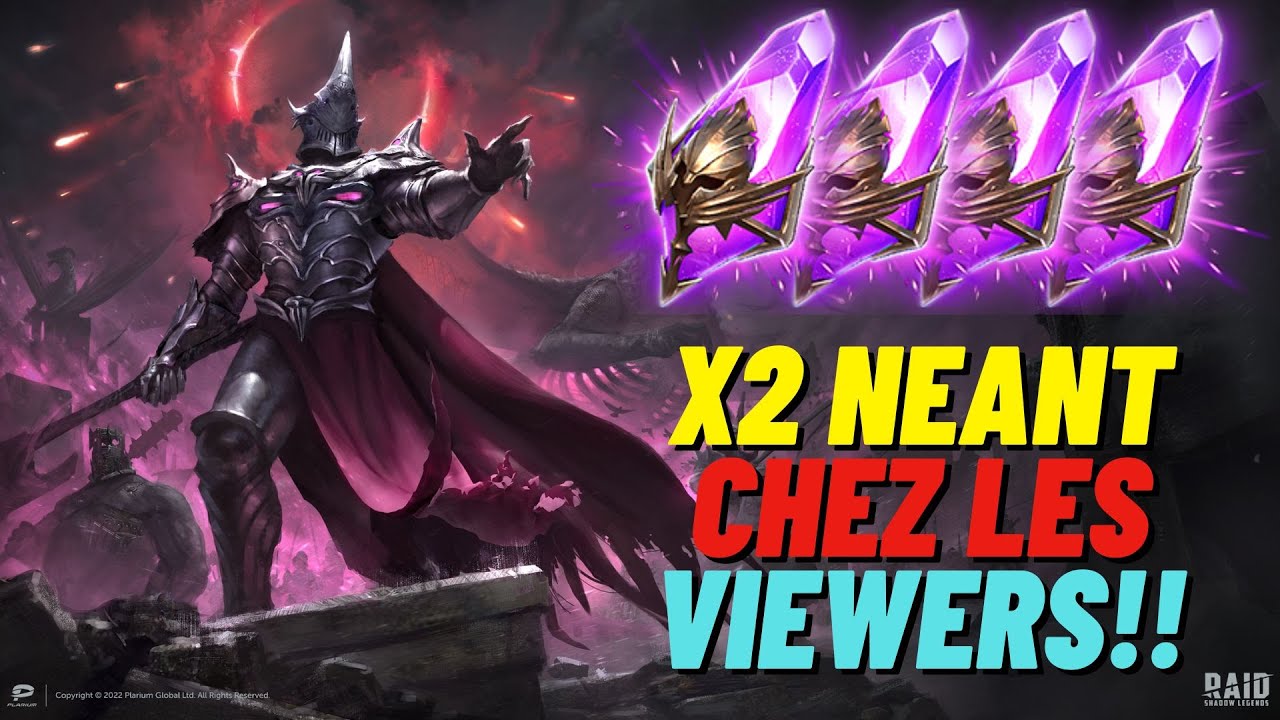 OPEN DE NEANT POUR LE X2!!! [RAID SHADOW LEGENDS]