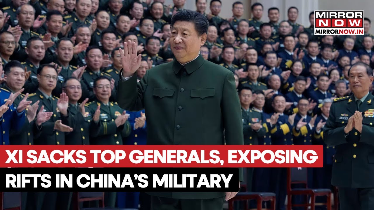 Xi Jinping Sacks Top Generals, Hours Ahead Of India Outreach | Rift Exposed In China's Military?