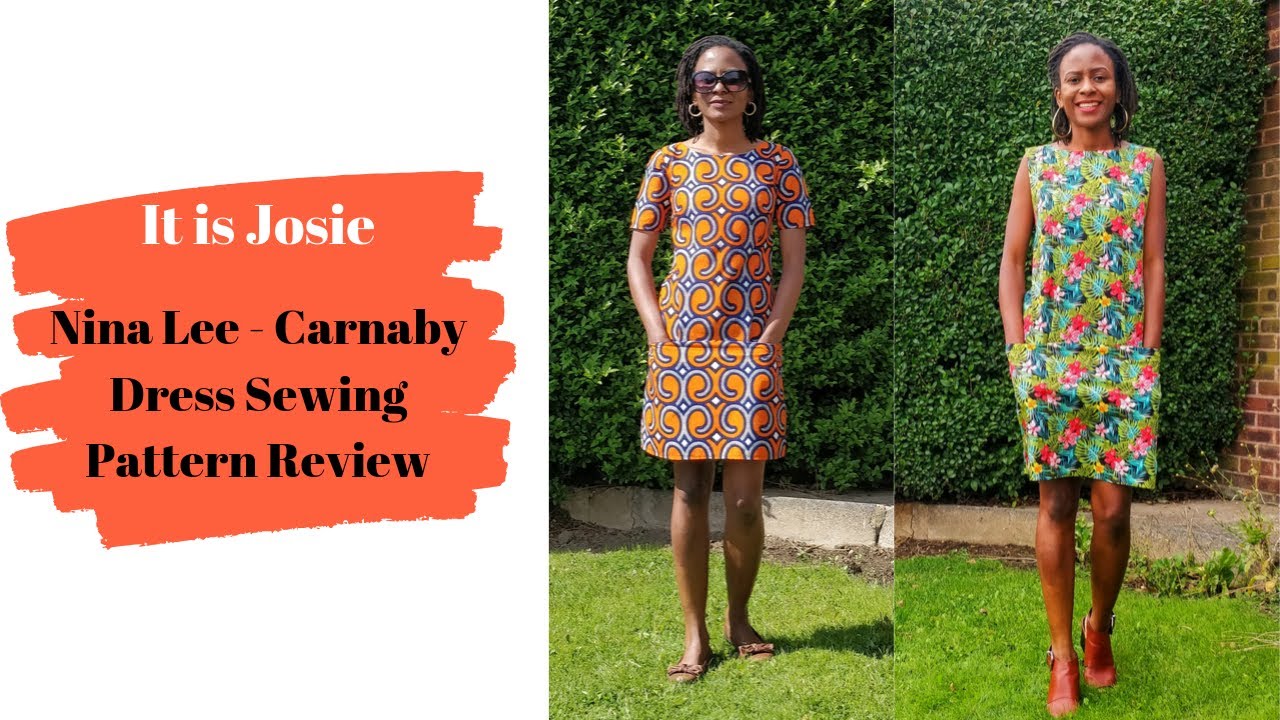 Nina Lee Carnaby Dress Sewing Pattern Review