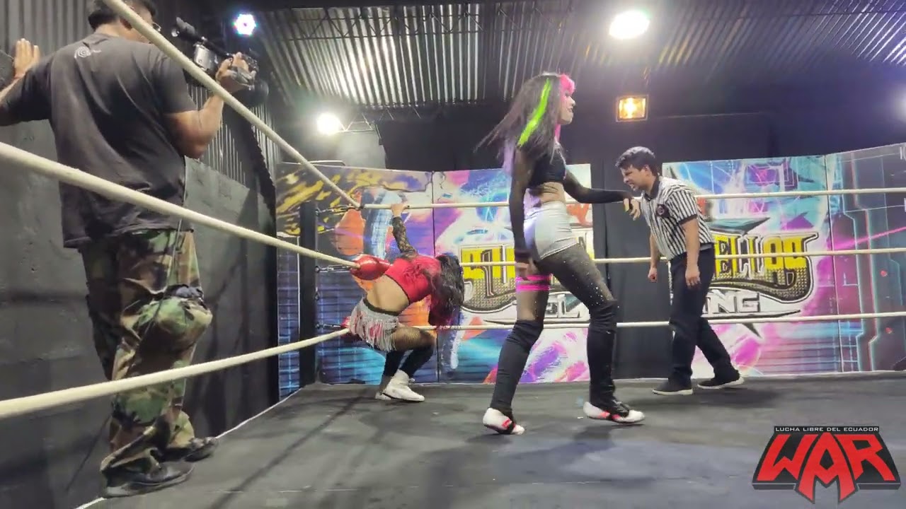 VANISHA VS SHAYLEE PRIMERA LUCHA EXTREMA FEMENINA EN ECUADOR WAR CONQUEST