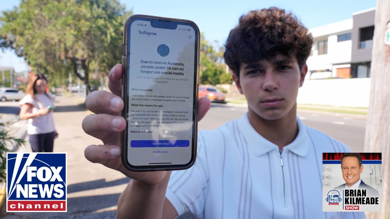 Should the U.S. ban social media for kids? | Brian Kilmeade Show