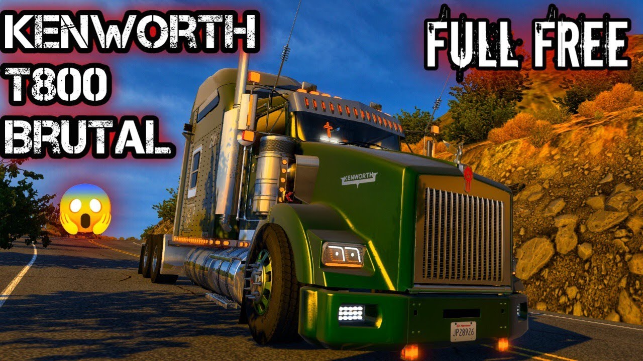 DESCARGA NUEVA KENWORTH T800 ULTIMA VERSION  😱 | AMERICAN TRUCK SIMULATOR 1.55 | MODS ATS - ETS2