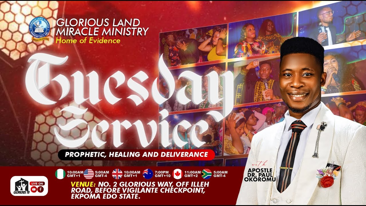 TUESDAY SERVICE  || 21 Days Fasting & Prayer - Day2 Apostle Paul Okoromu || 13th January 2026