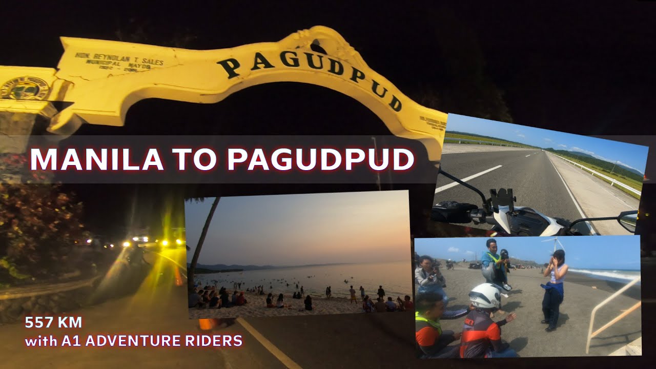 Manila to Pagudpud ride with A1 Adventure Riders | Click 125i v2 | Gopro hero 7 black