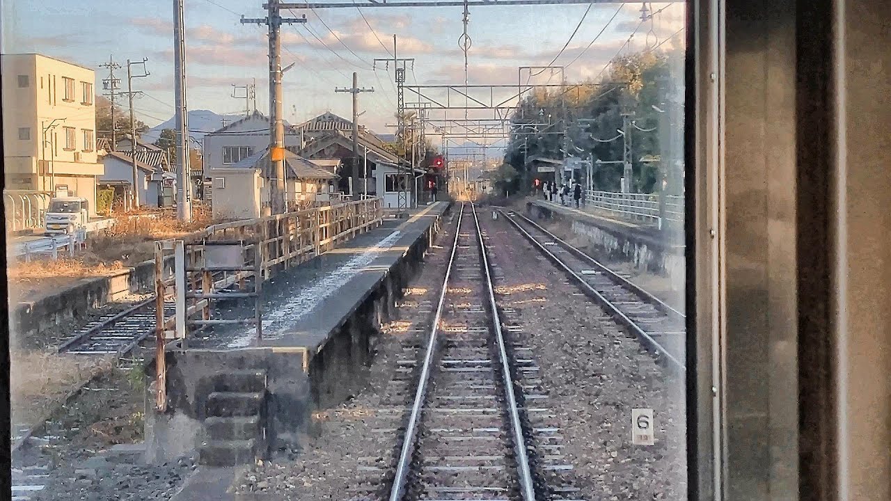 飯田線前面展望 豊橋→新城 ＜Cabview Japanrail Iida Line Toyohashi → Shinshiro＞