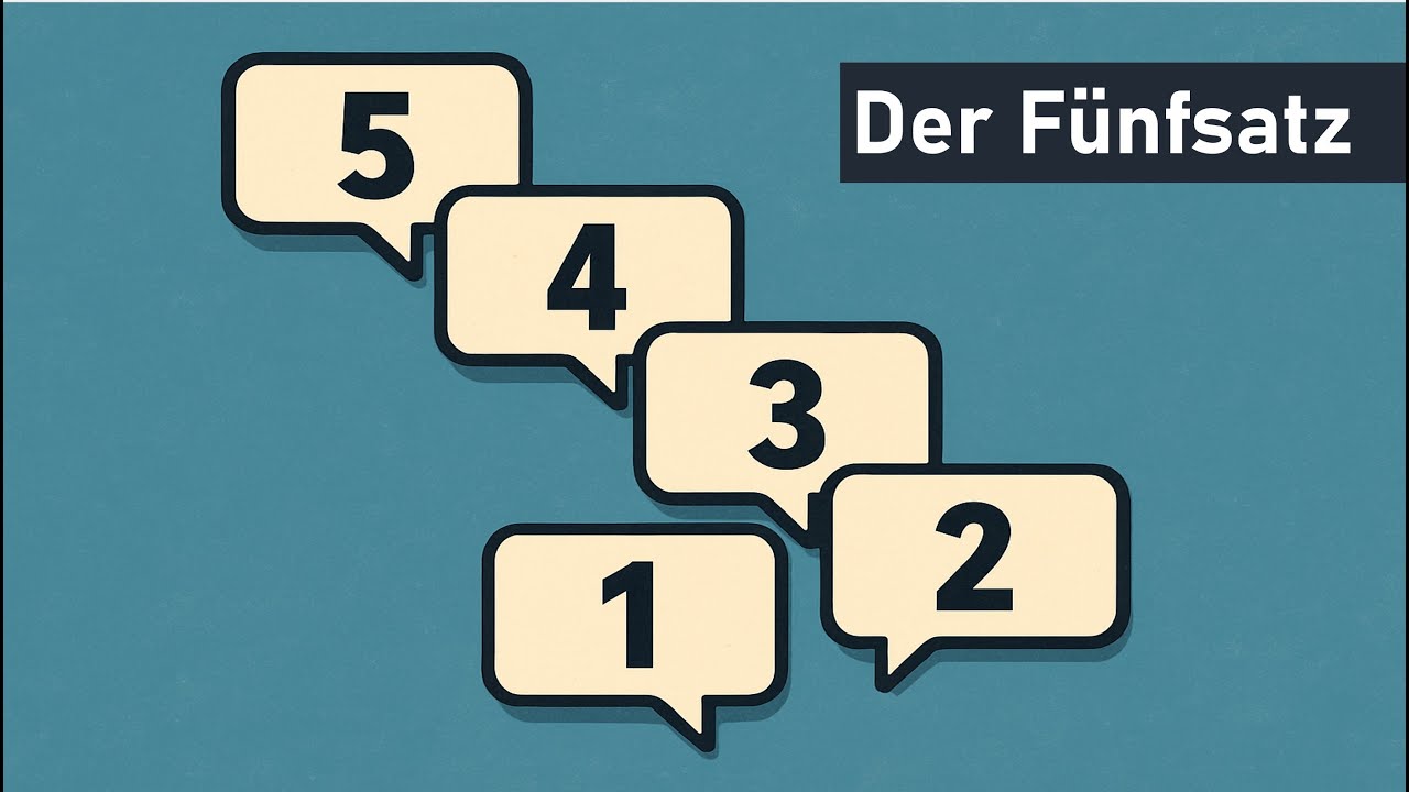 Der Fünfsatz - komplett erklärt!