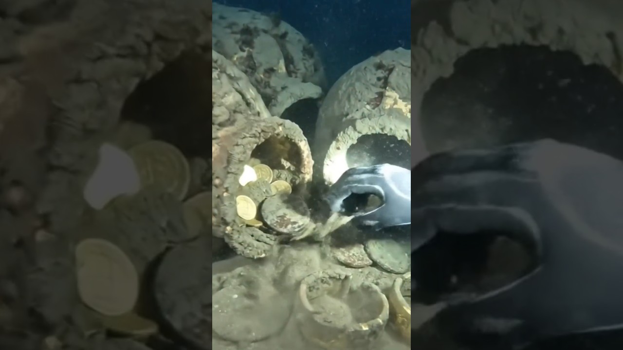 Real Greek Gold Found in a Sunken Shipwreck