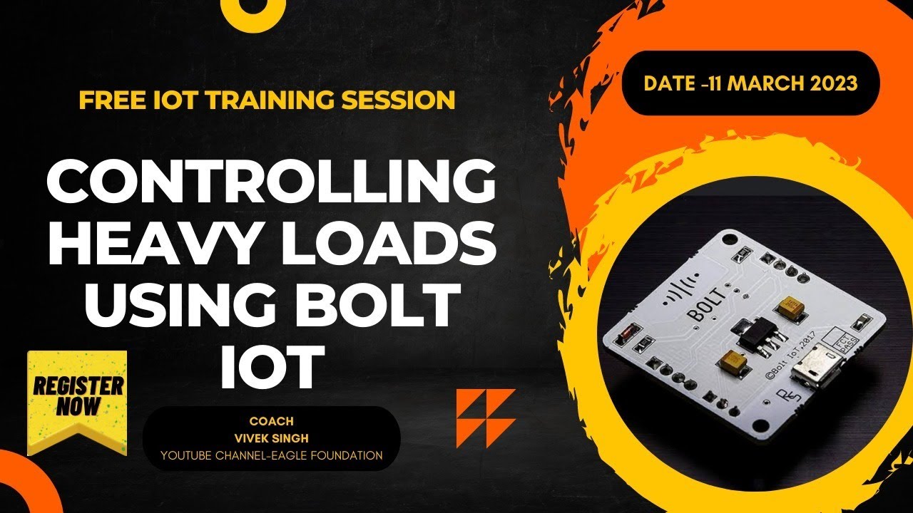 Controlling Heavy Loads Using Bolt IoT
