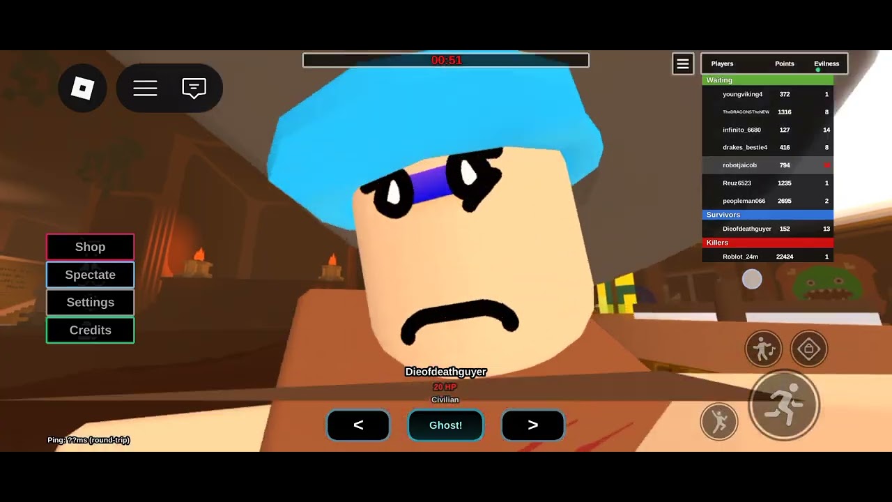 Random die of death gameplay!