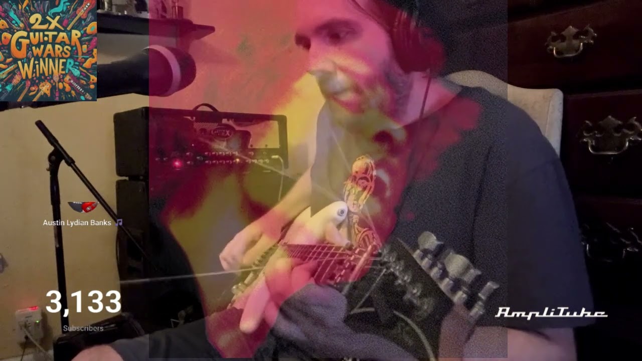Guitar improvisation with amplitube  till I reach 1 million subscribers #1149