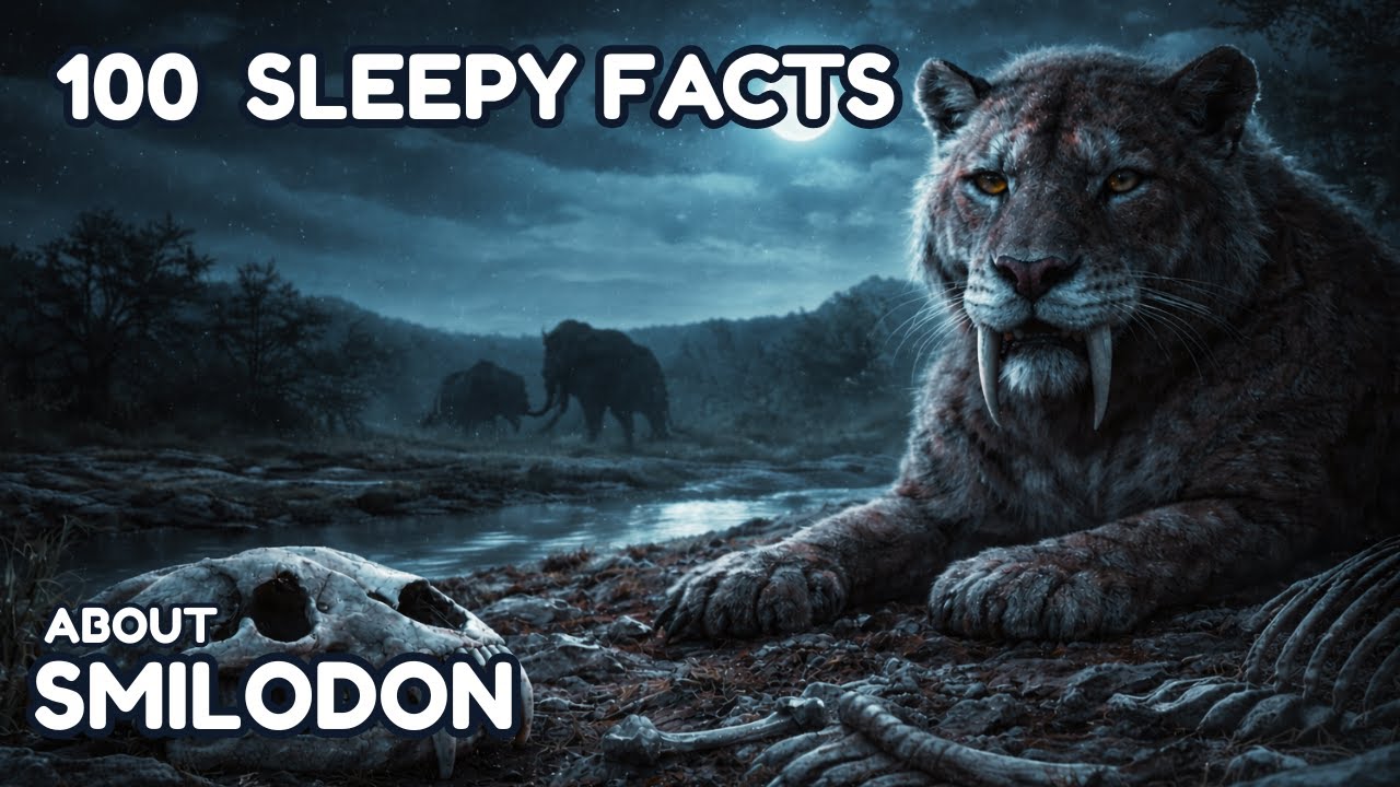 The Most Relaxing Facts About Smilodon to Fall Asleep To