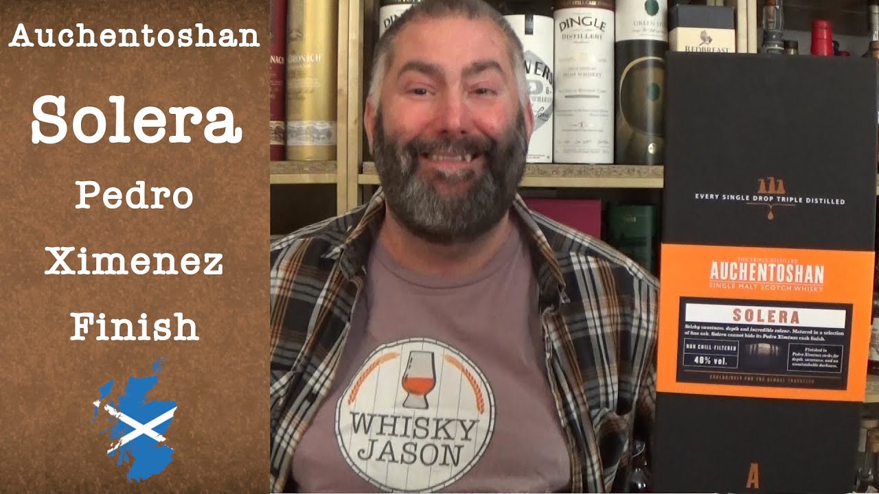 Auchentoshan Solera Pedro Ximenez Cask Finish from 2012 Review by WhiskyJason