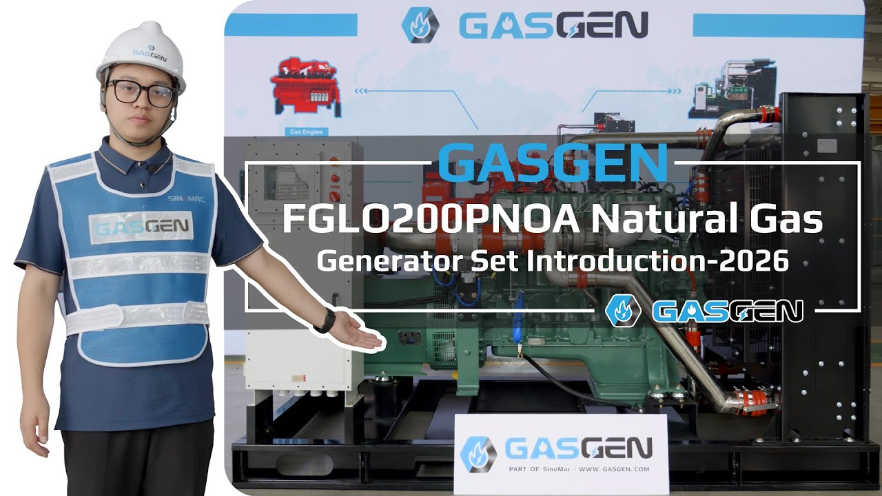 GasGen FGLO200PNOA Natural Gas  Generator Set Introduction-2026 [Specifications & Scopes]