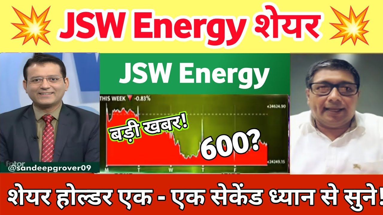 JSW energy share letest news | JSW energy stock analysis | JSW energy share news 15 August 2026