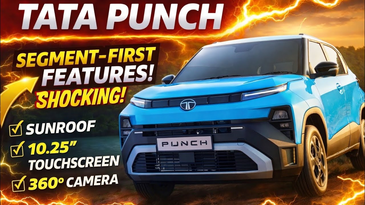 Tata Punch facelift 2026 |🔥 Segment-First Features You Won’t Believe!”