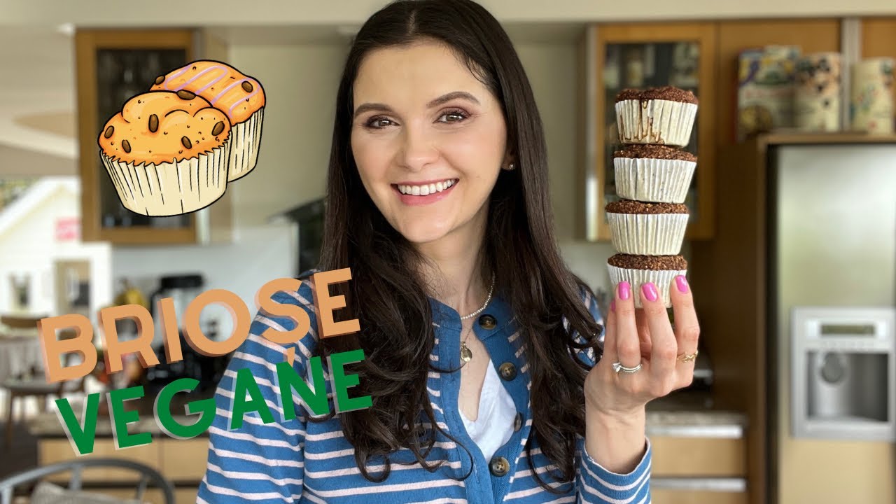 Briose VEGANE cu visine