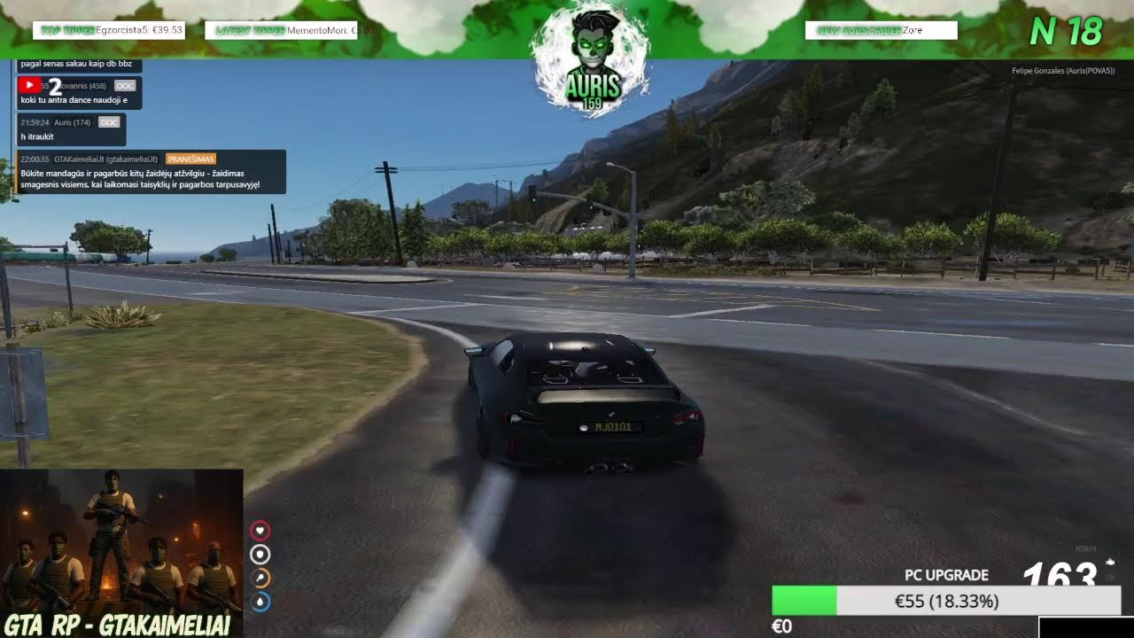 🔴LIVE 🔴GTAKaimeliai / Žalių POV