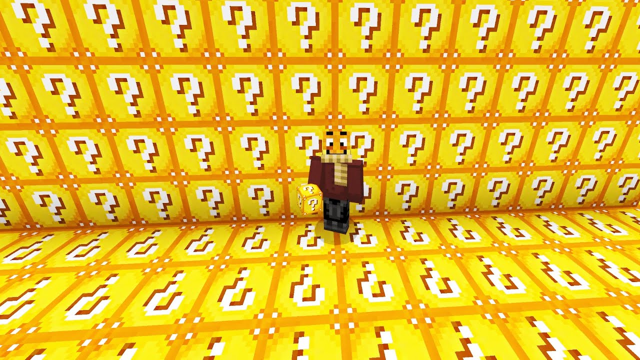 Finde alle 64 LUCKY BLOCKS