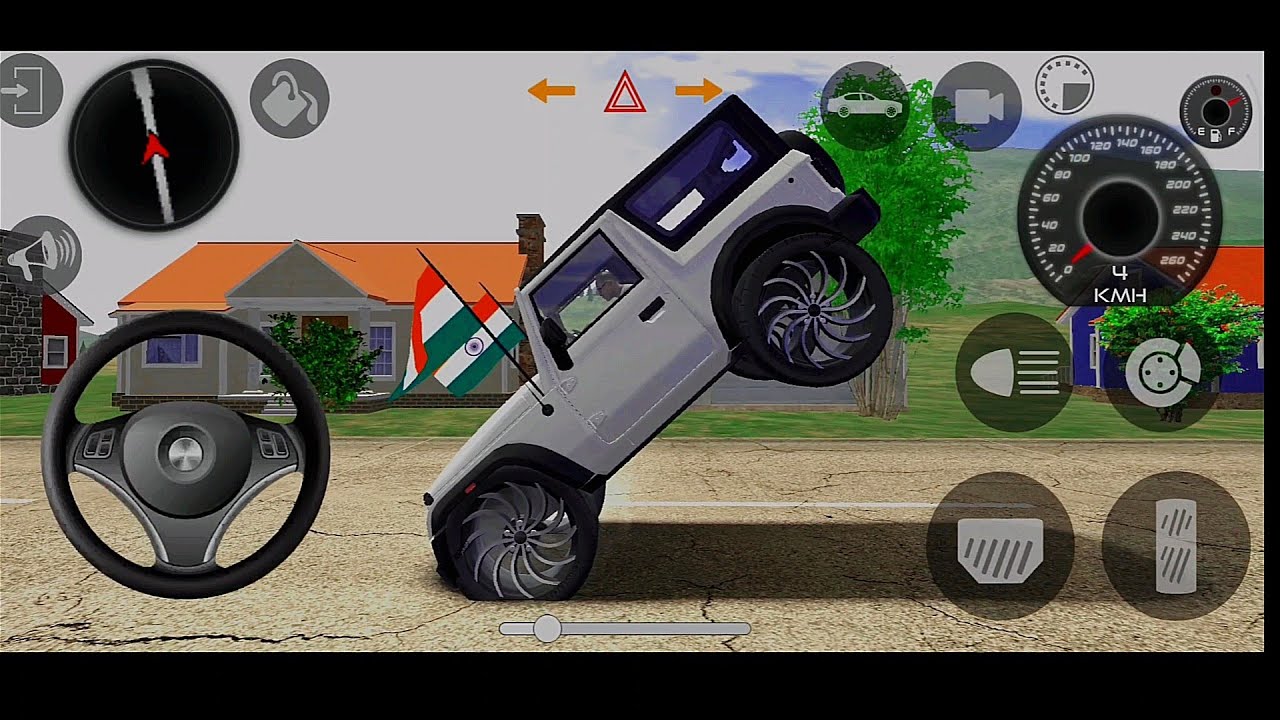 Modified Mahindra Thar😈Games:Indian White Thar (Gadi Wala Games) Car Game Android Game - #2025