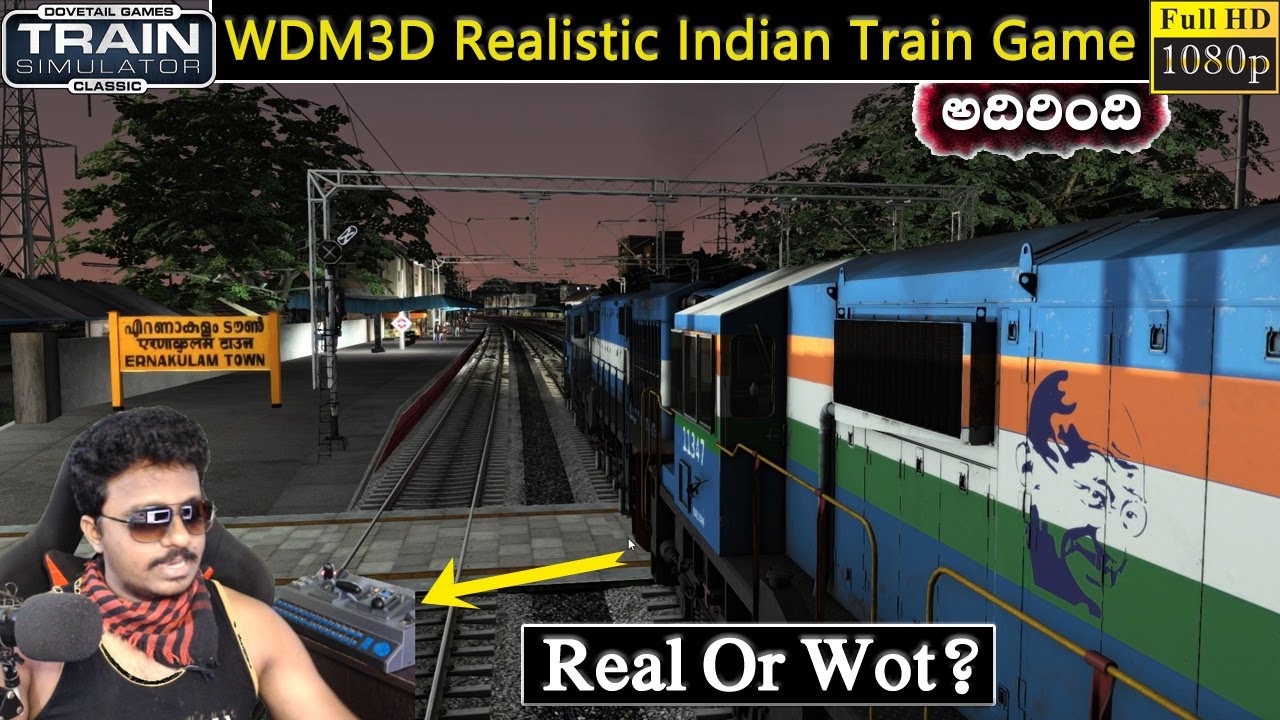 WDM3D Duronto Express Most Realistic Indian Train Game #part2 | Train Simulator Classic