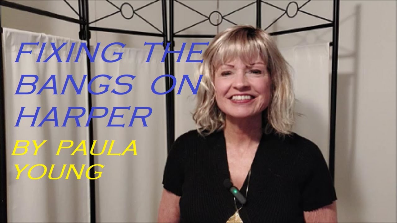 Adding Fullness and Length to the Bangs on HARPER by Paula Young in 14/88A#8! Transform Your Wigs!