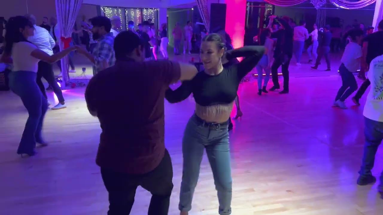 Dancing with Ana Garcia Nieto at La Chispa Social