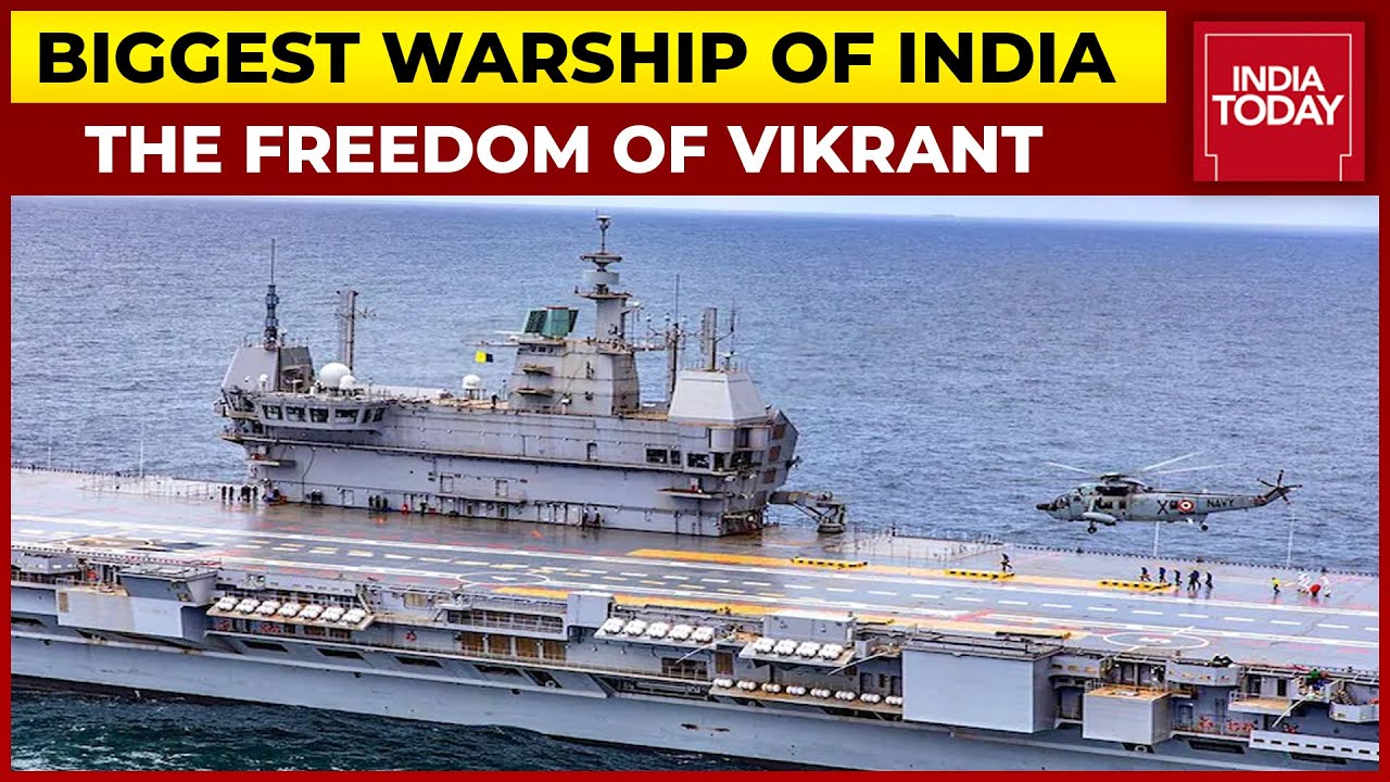 INS Vikrant: Mini Floating 'Airbase' At Sea, India's Biggest Self-Reliance Move