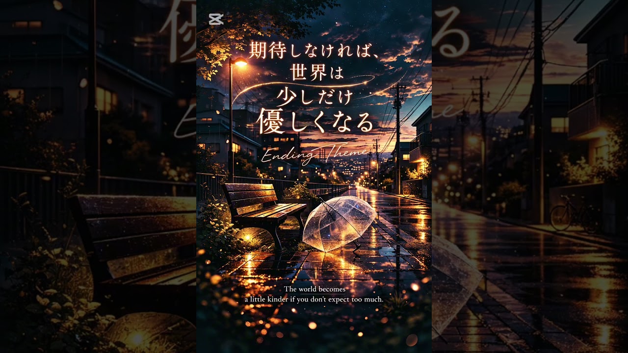 期待しなければ、世界は少しだけ優しくなる ｜ Original Music