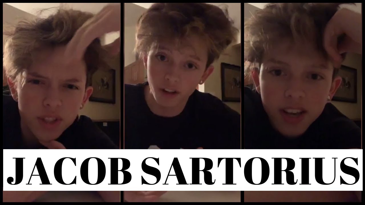 Jacob Sartorius Instagram live march 13 2019
