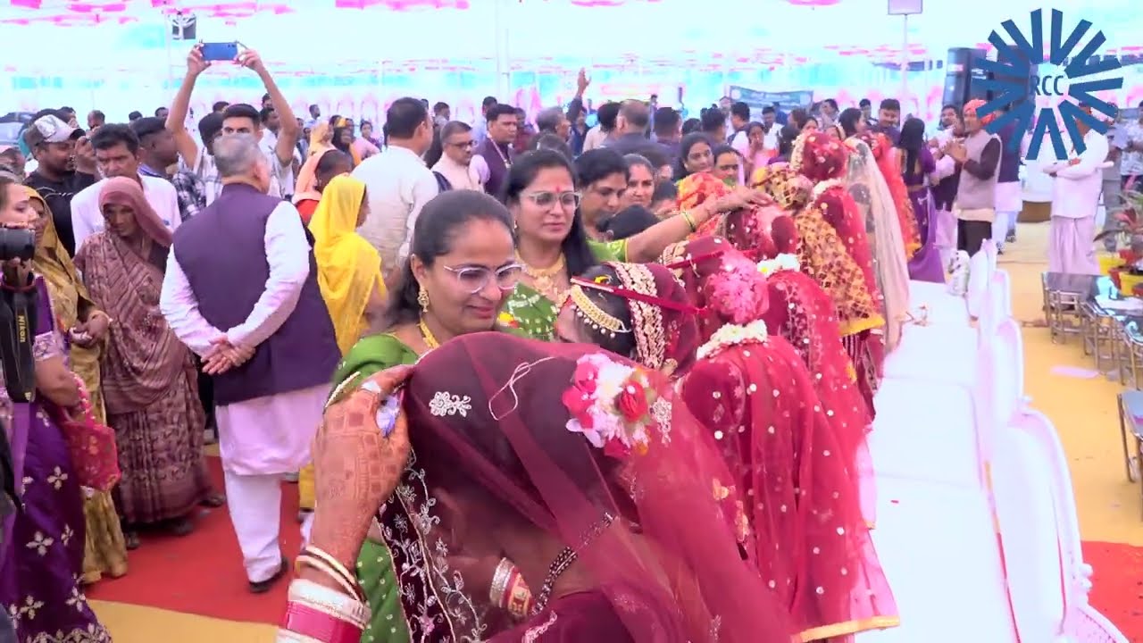 RCC Gadh સર્વજ્ઞાતિય સમૂહ લગ્ન - વિદાય