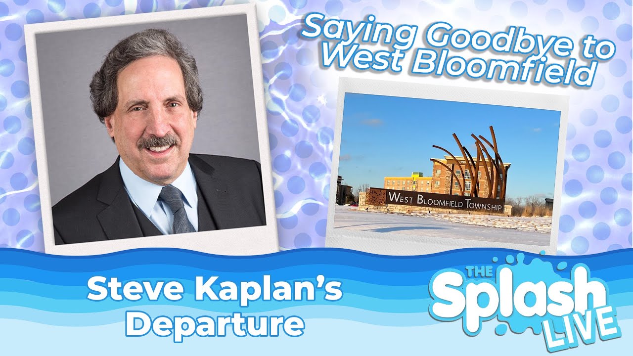 West Bloomfield Township Supervisor Steve Kaplan to Exit Position in December