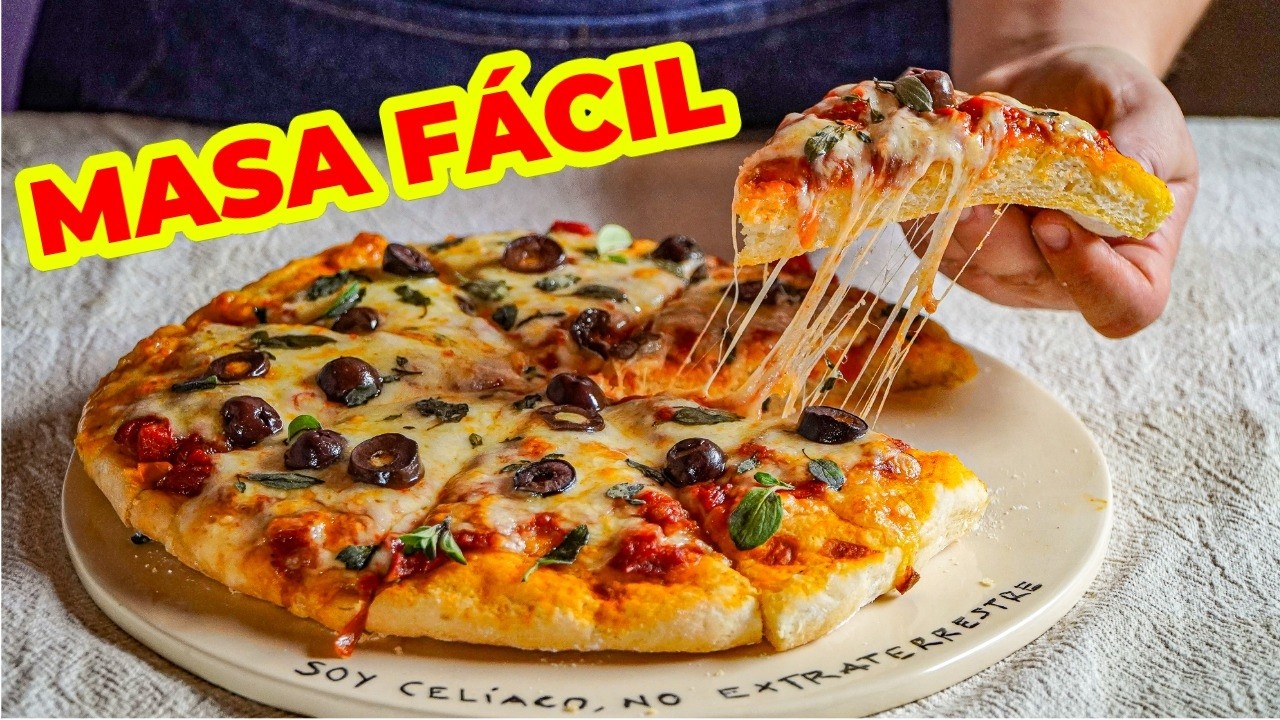 Cómo hacer pizza sin gluten en 5 pasos fáciles
