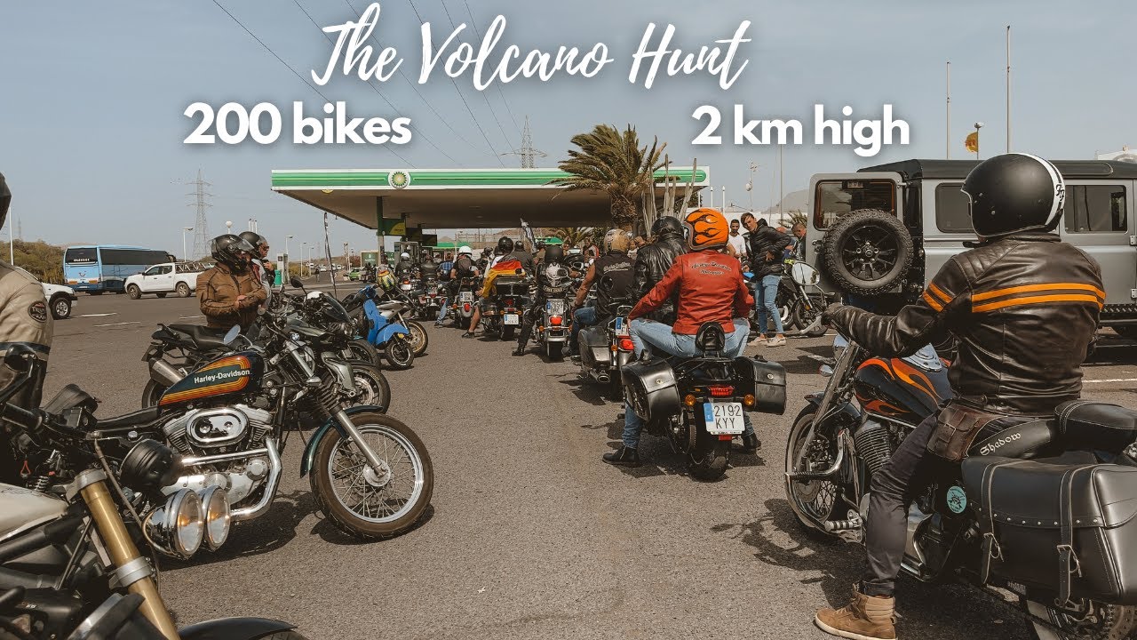 200 Bikers Over Two Kilometres High | The First Volcano Hunt