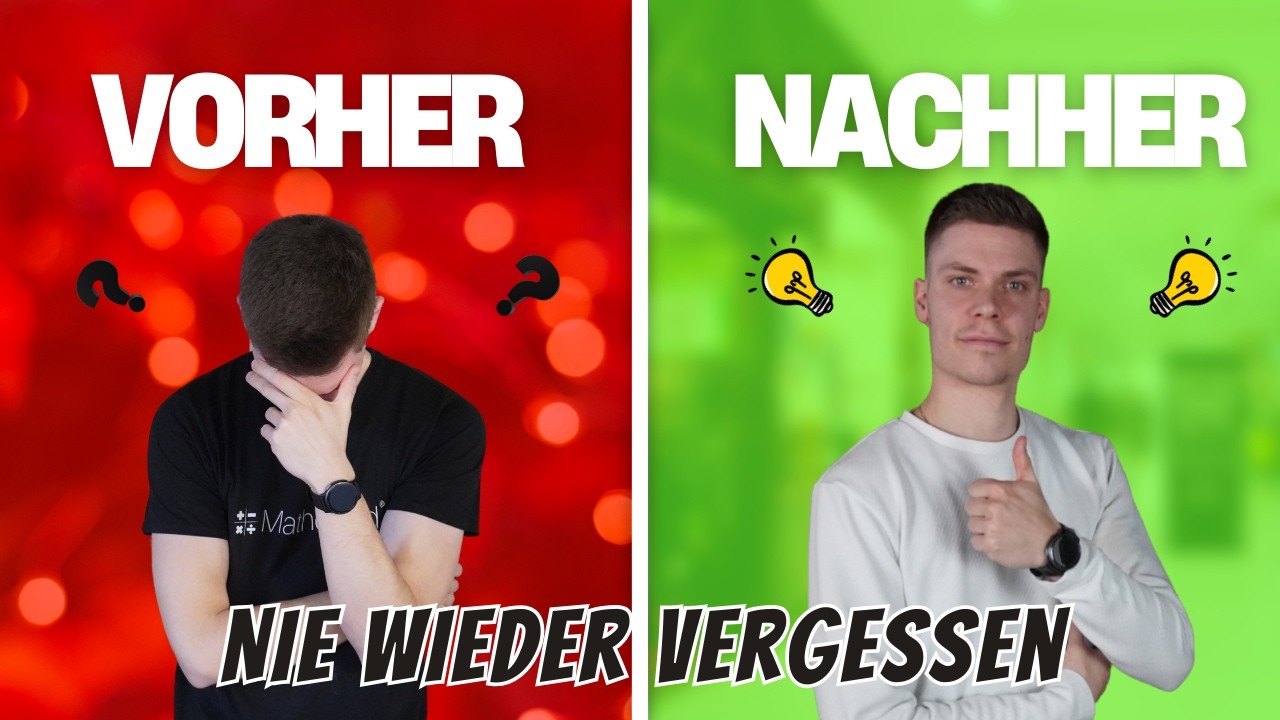 So lernst du richtig. Das perfekte System zum Auswendiglernen