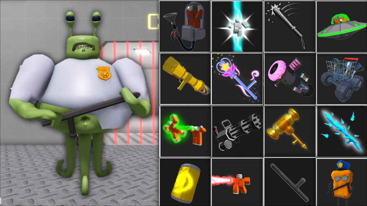 Alien Barry Prison Escape Roblox Full Game