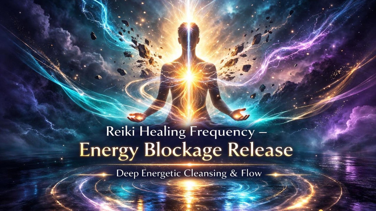 Reiki Healing – Energy Blockage Release | Deep Energetic Cleansing & Flow | Bell Every 2 Minutes