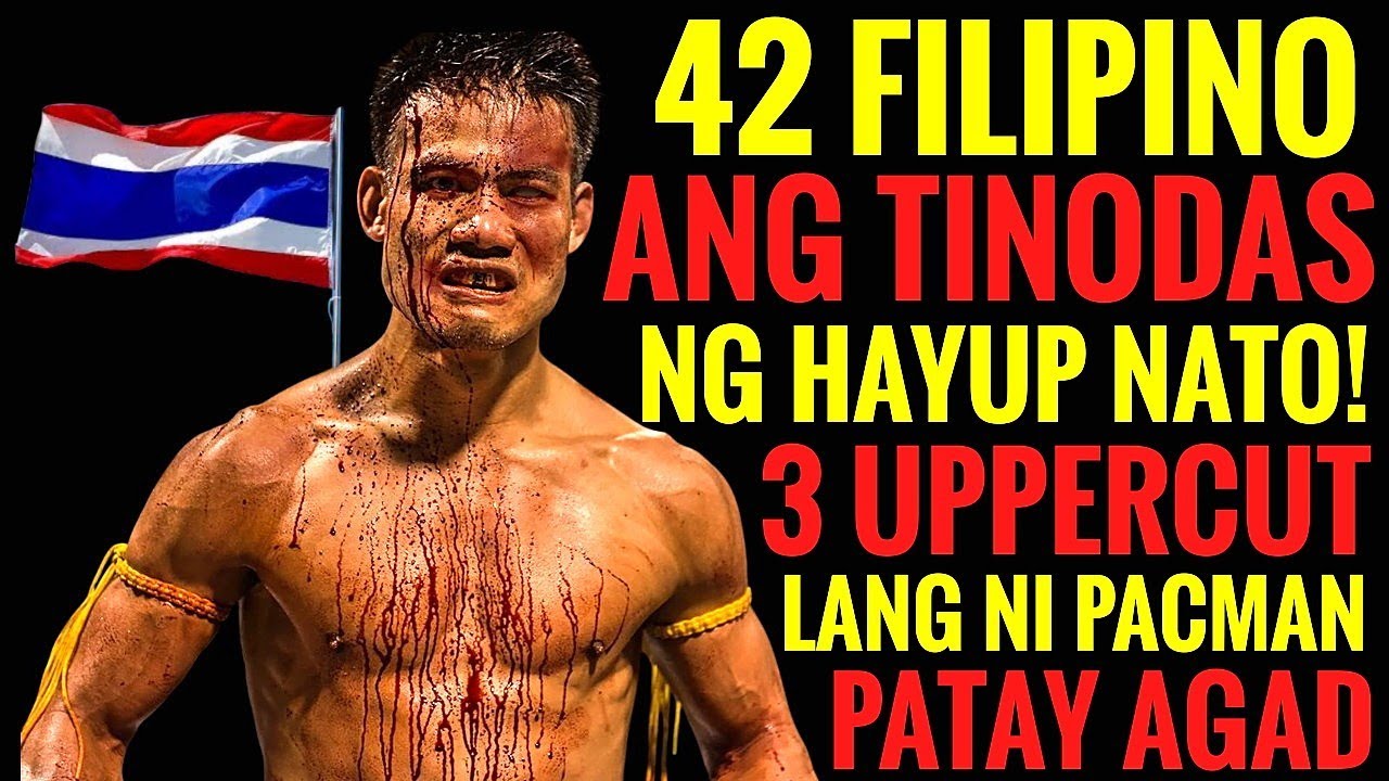 THAI BOXER na TUMALO ng 42 na PINOY NILUMPO ng BATANG GENSAN TULOG❗