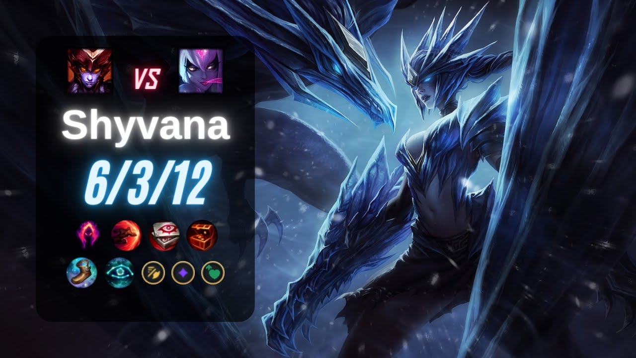 SHYVANA JUNGLE vs EVELYNN - EUW LoL Challenger Patch 14.4