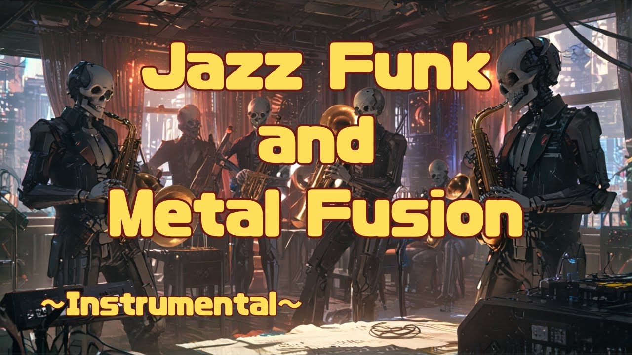 Metal and Jazz Funk Fusion🎺Instrumental (50MinutesOver)