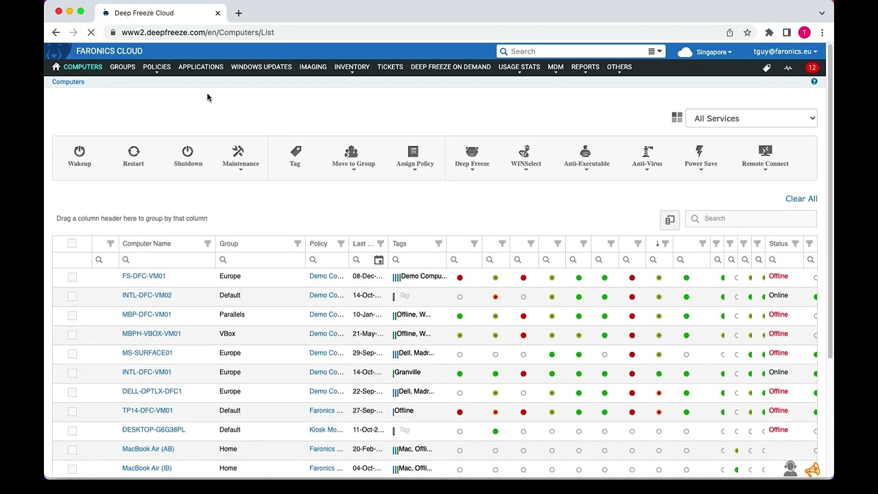 How to keep Anti-Virus up-to-date within Faronics Cloud Deep Freeze