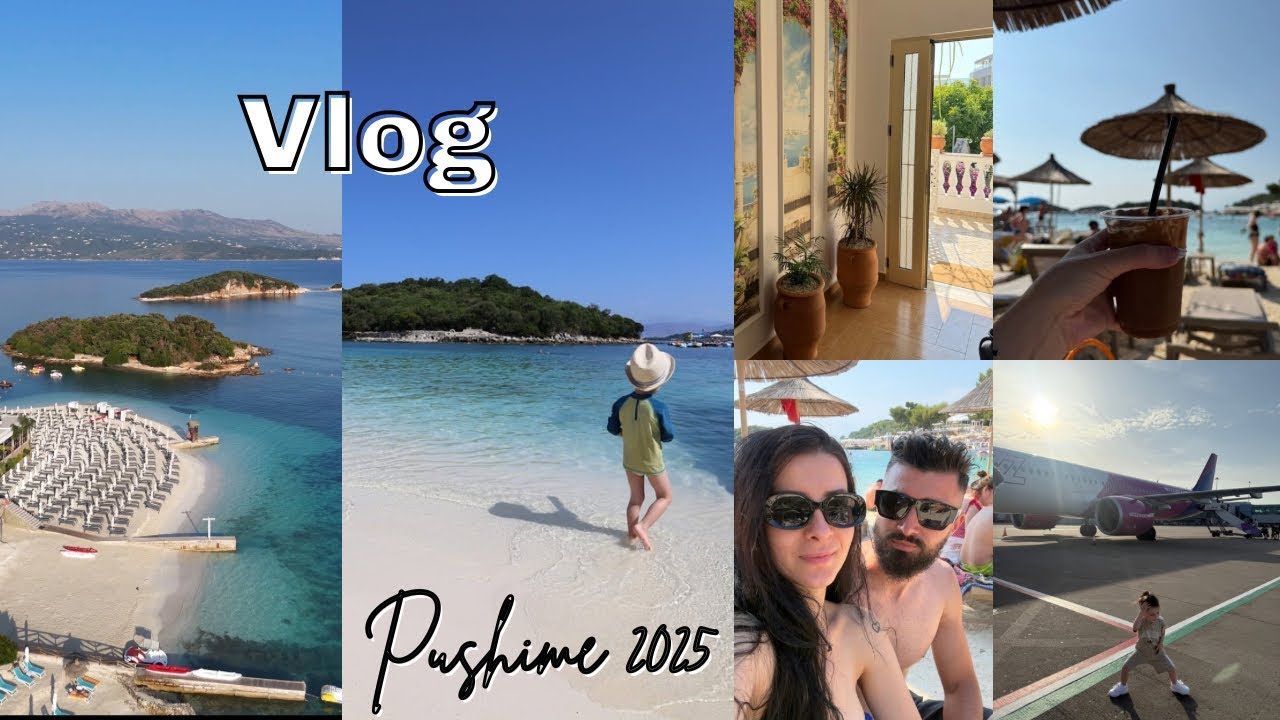 VLOG 🎥// Nisem pushimet / Ndalesa e pare Shqiperi, Ksamil/ Sayabling ❤️