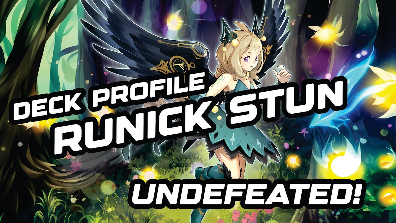 Deck Profile Runick Stun UNDEFEATED!! +Tips y Combos #yugiohtcg