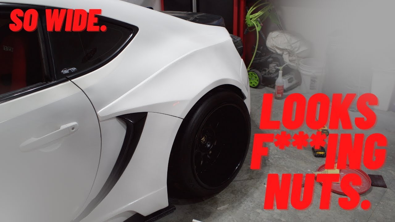 Finishing The Hidden Hardware On The RallyBacker Widebody FRS