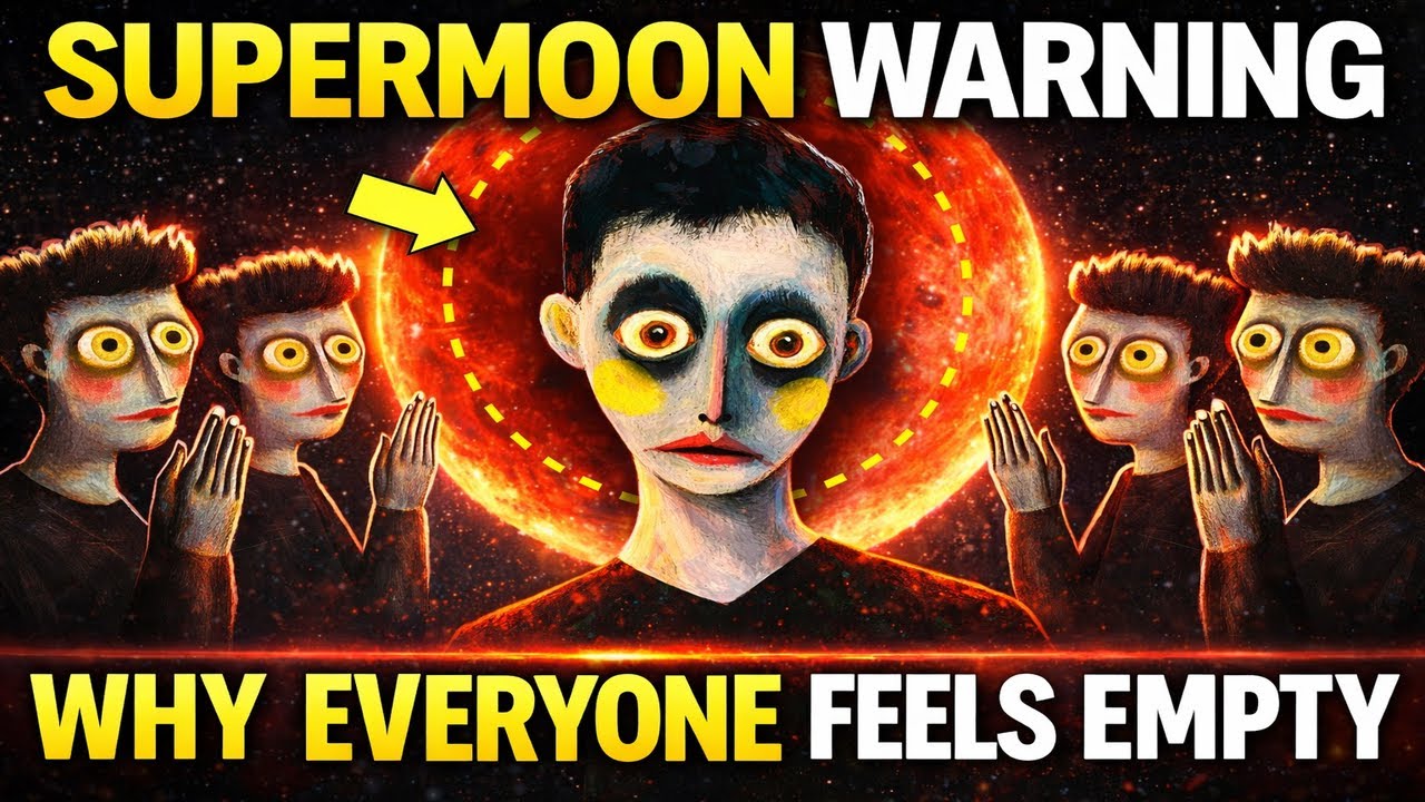 SUPERMOON TOMORROW: Why Millions Suddenly Feel EMPTY — and What It Really Means | Eye Of Wisdom